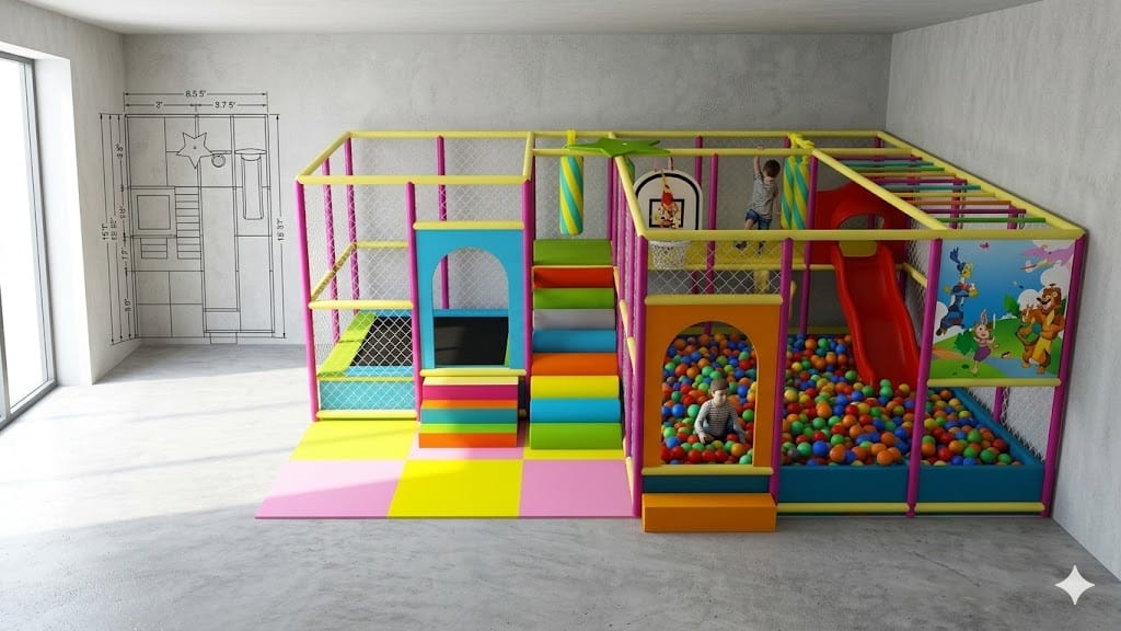 Small -Multi-Play -House & Ball Pits
