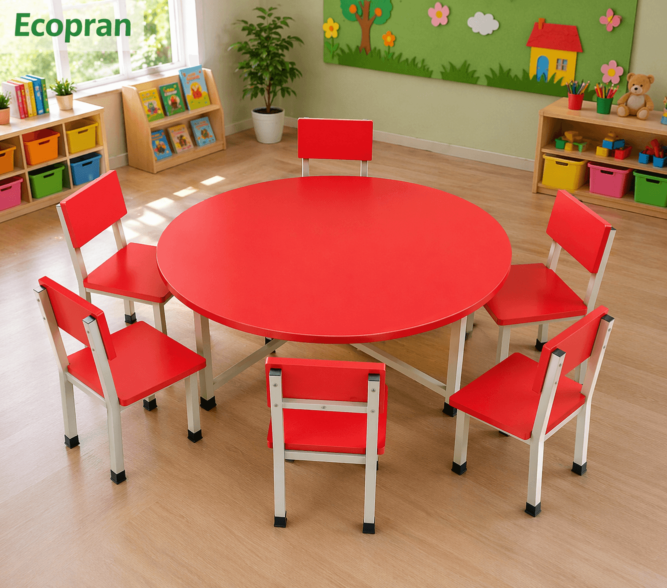 EcoPran U-Shape And O-Shape Table Set