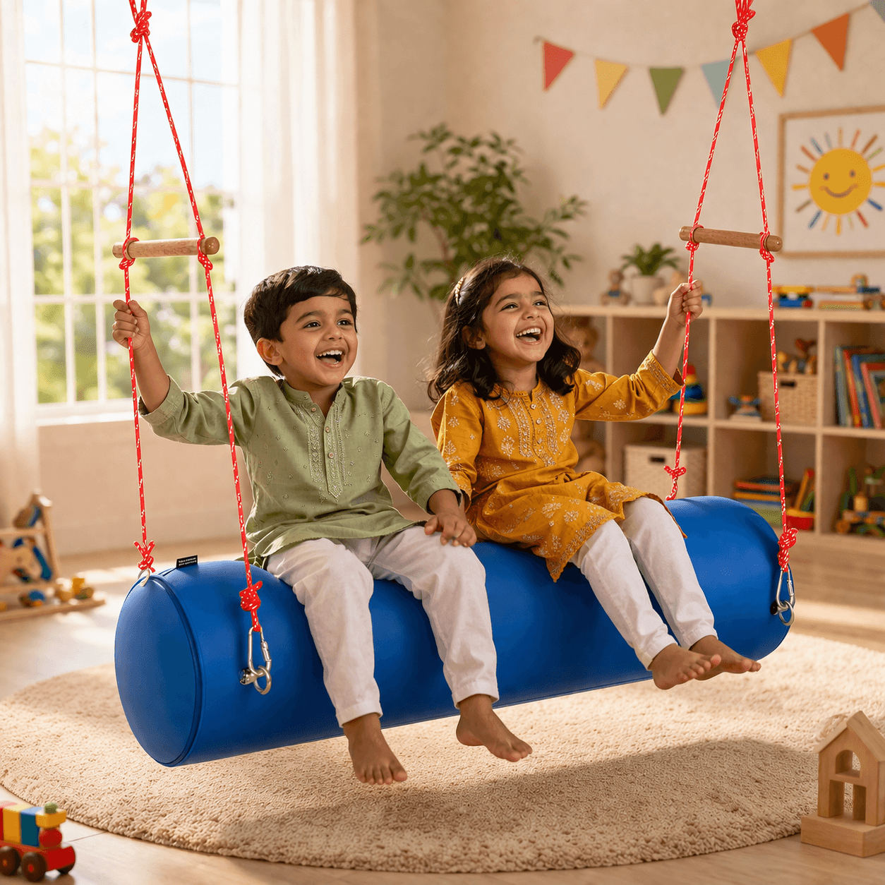 Bolster Swing (ঘোড়া দোলনা)