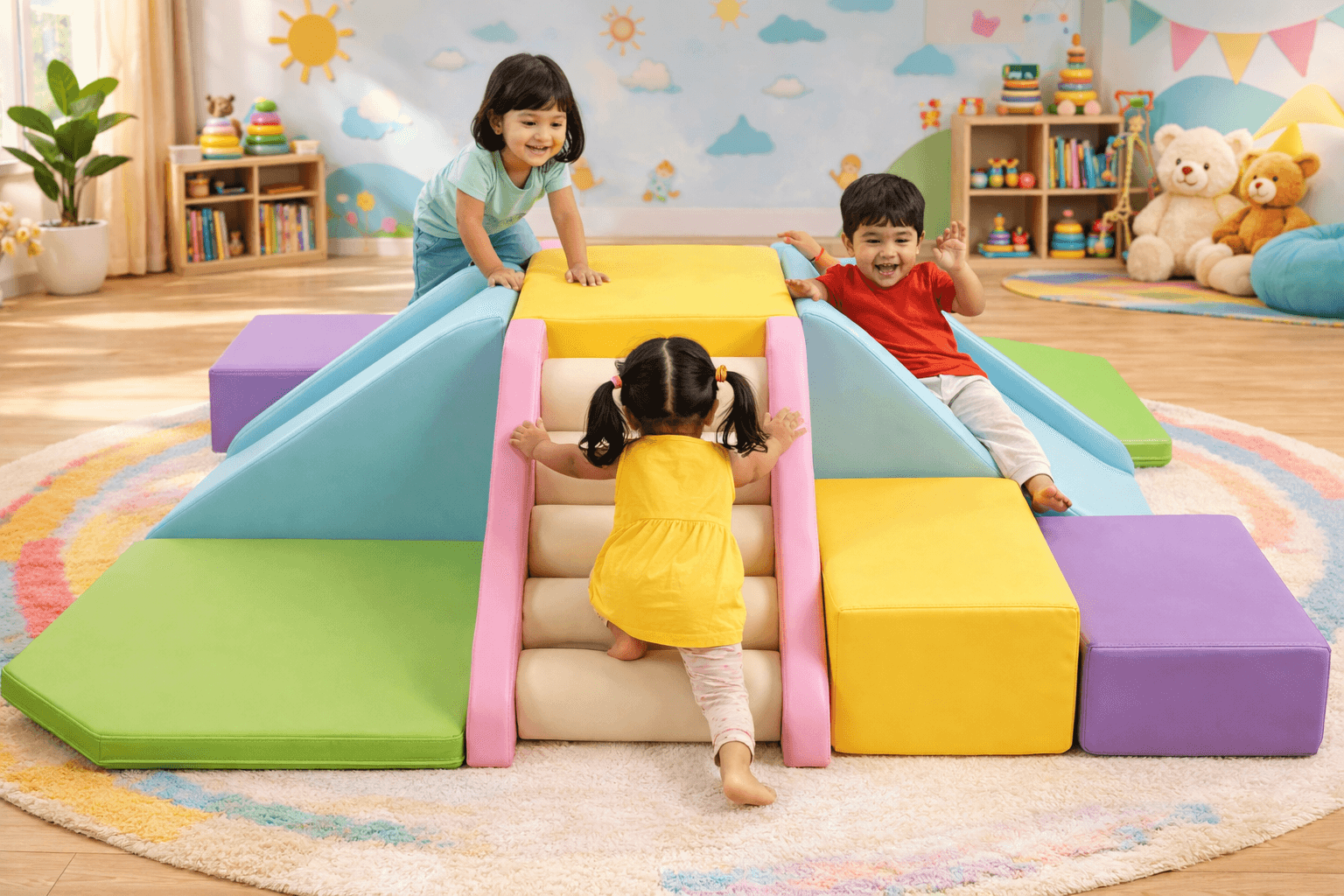 EcoPran Soft Climb & Slide Play Set