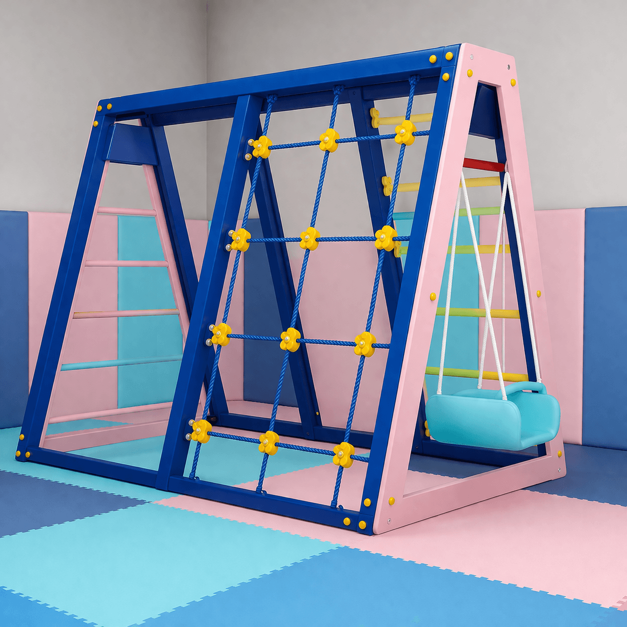 colorful indoor children’s playset