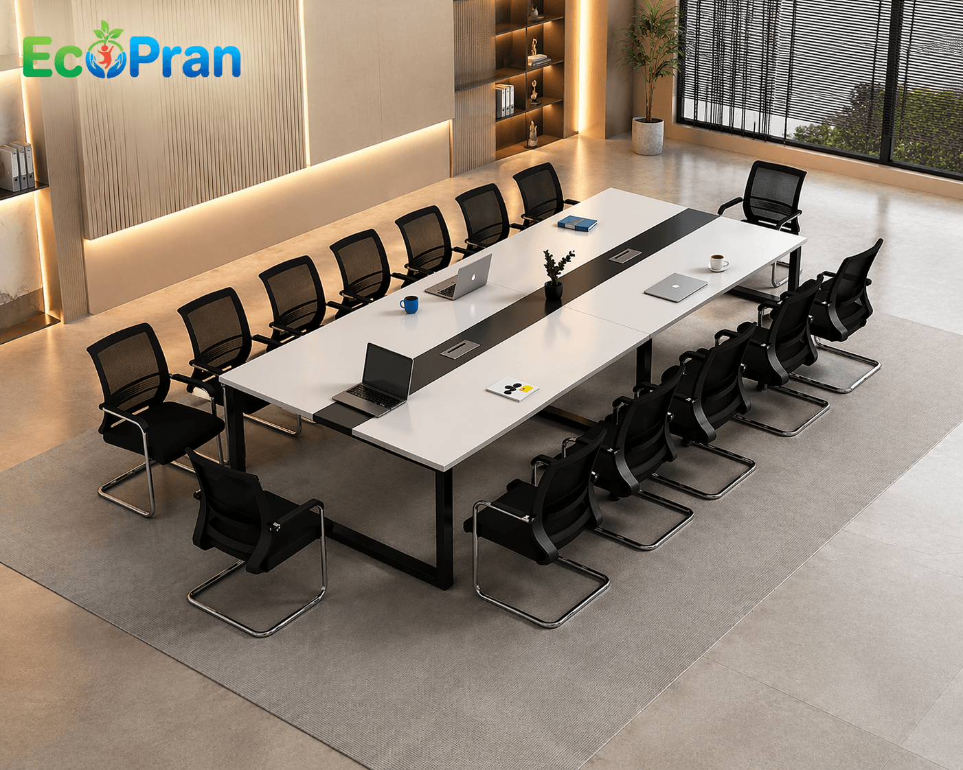 EcoPran Executive Conference Table Set