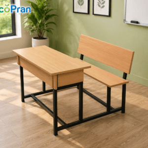 two seated bench & table ( modern )