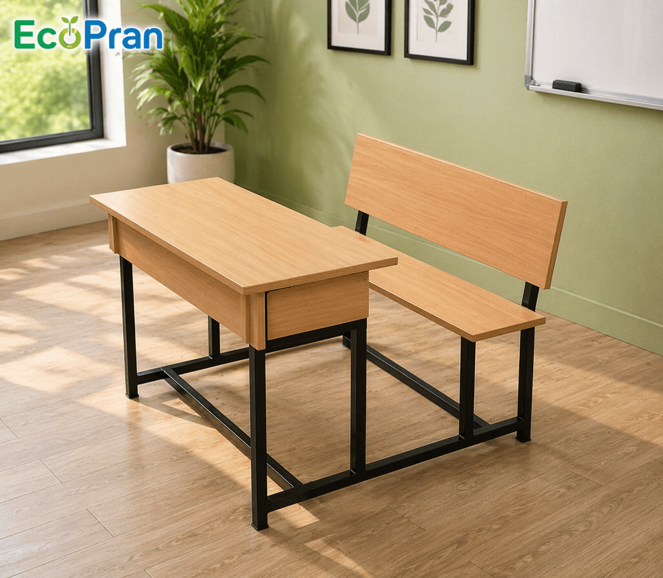Two seated Bench & Table ( Modern )