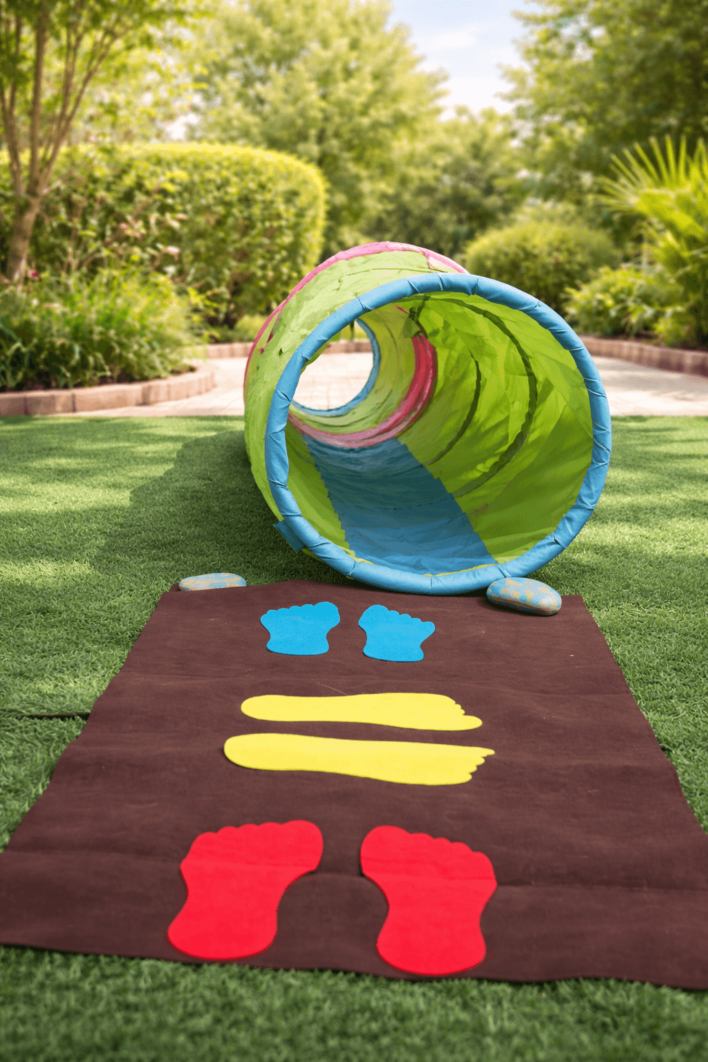 EcoPran Kids Crawl & Play Tunnel Set