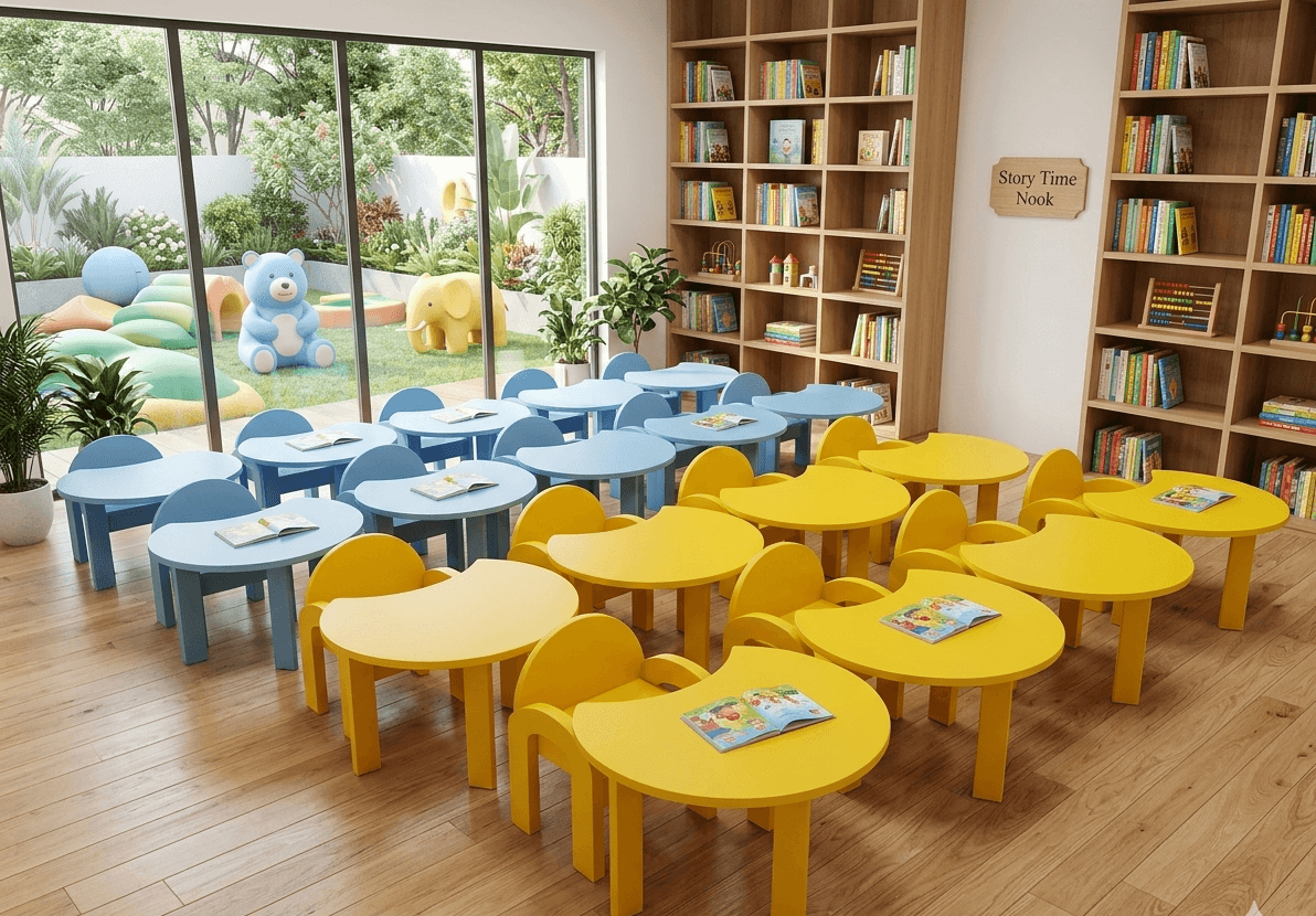 Tulip Chair & Table ( Customized )