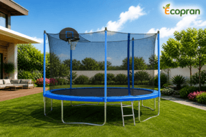 Trampoline with Safety Net