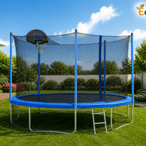 Trampoline with Safety Net