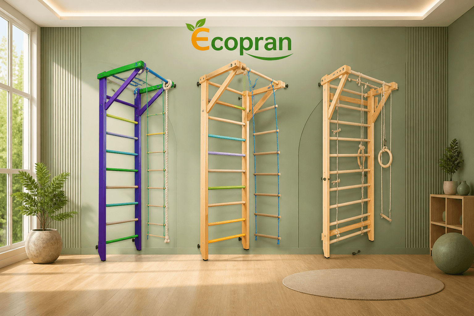 Wall-Bar Ladder