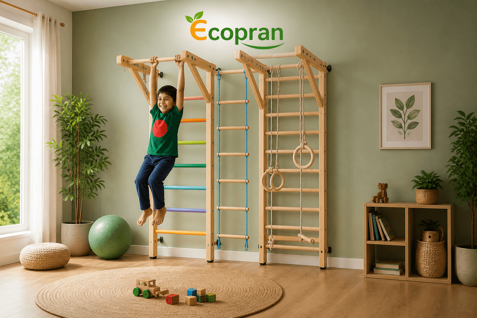Wall-Bar Ladder