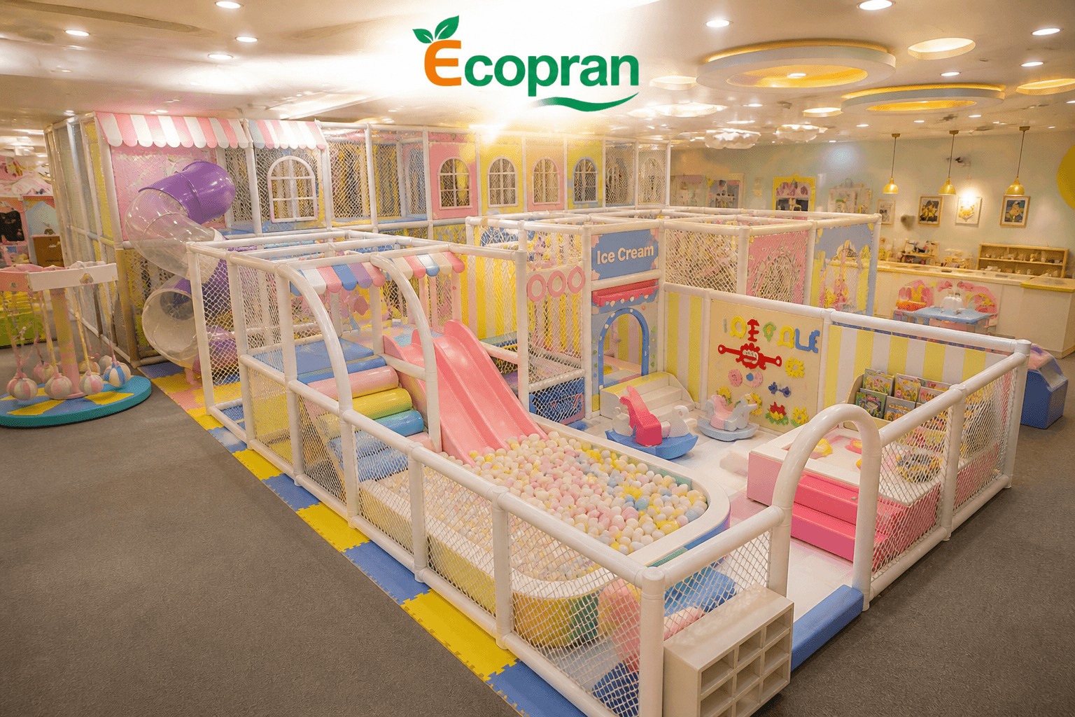 Multi-Play House ( Ball Pit & Sand House )
