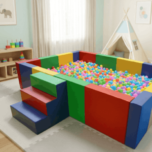 Soft Ball Pool for Kids — Indoor Sensory Play Center with Colorful Balls