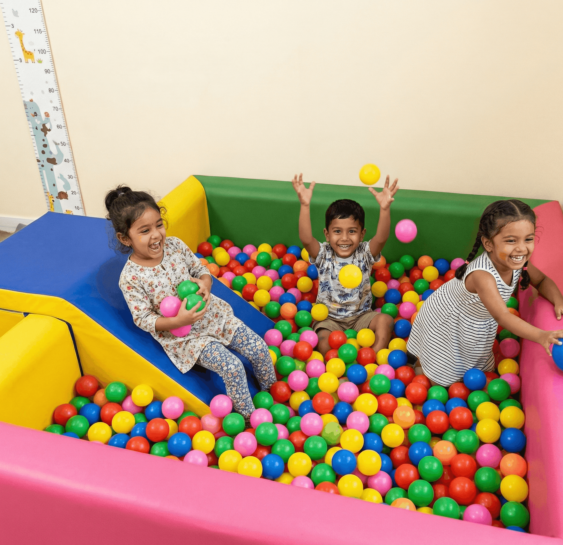 Soft Ball Pool for Kids — Indoor Sensory Play Center with Colorful Balls